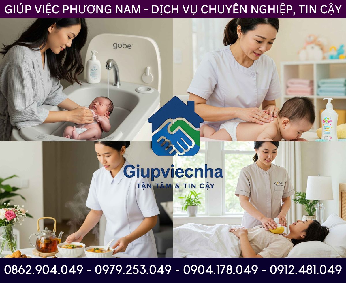 Hỗ trợ gia đình bận rộn: Dịch vụ chăm sóc mẹ và bé Kiên Giang hỗ trợ gia đình bận rộn hiệu quả