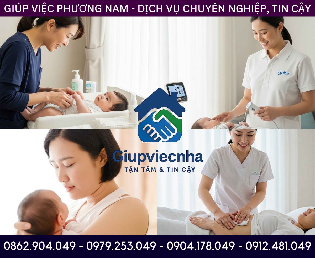 Tiện ích gia đình: Thuê chăm sóc mẹ và bé Phú Yên theo ngày, tuần, tháng linh hoạt