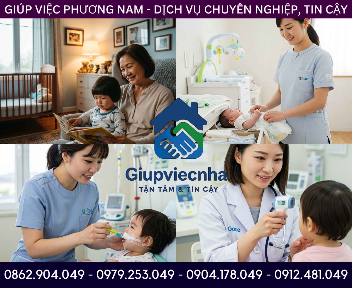 Chăm sóc toàn diện: Trông bé Sầm Sơn từ ăn uống đến học tập