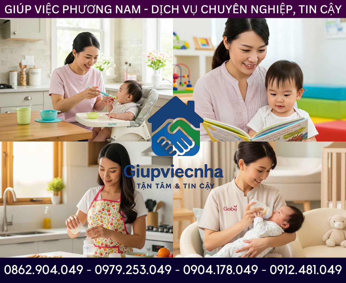 Dễ dàng liên hệ: Tìm người chăm sóc em bé tại Vĩnh Phúc nhanh chóng, tiện lợi