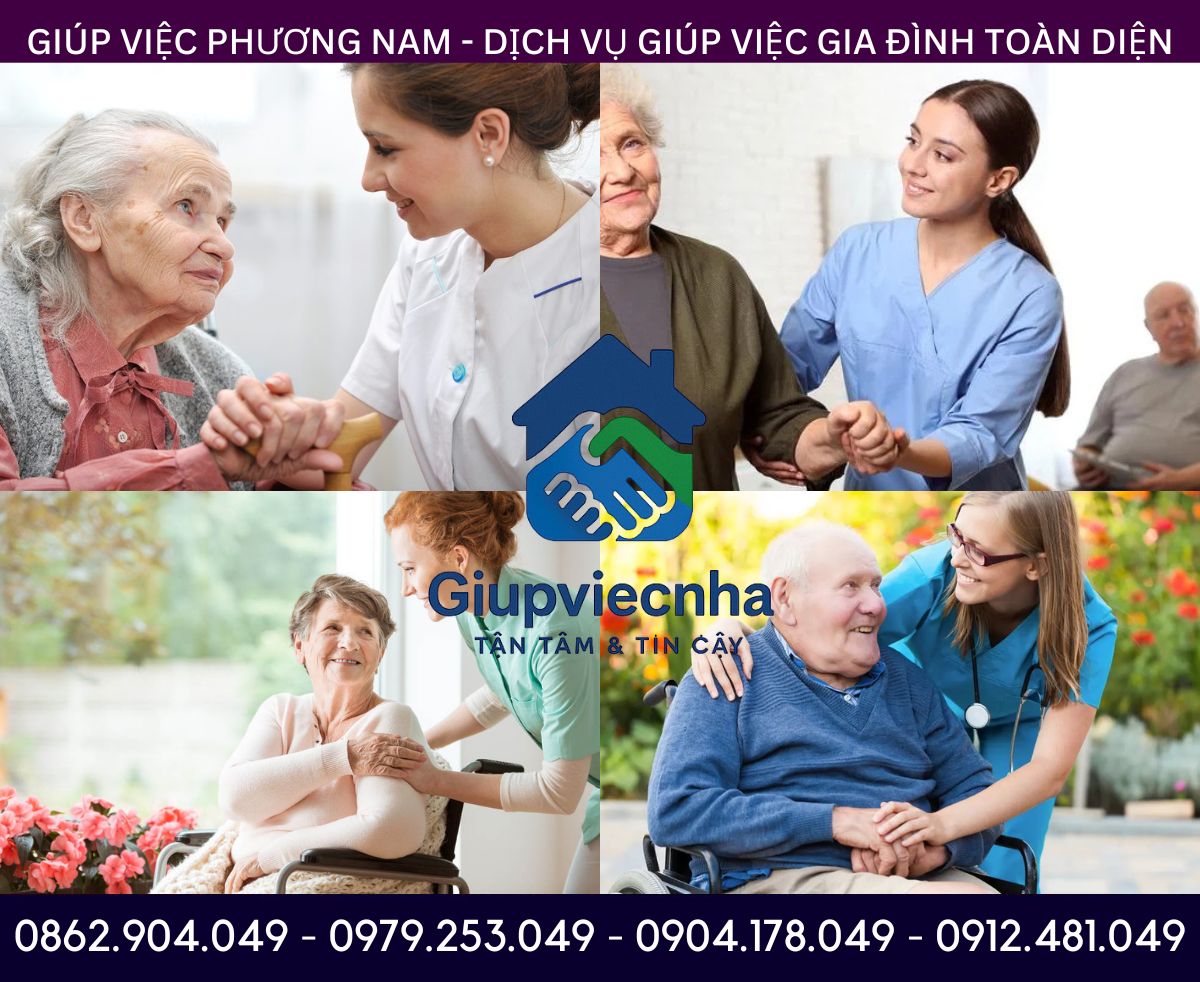 Có người thay thế khi cần: Tìm người chăm sóc người lớn tuổi tại nhà Bắc Giang không lo gián đoạn