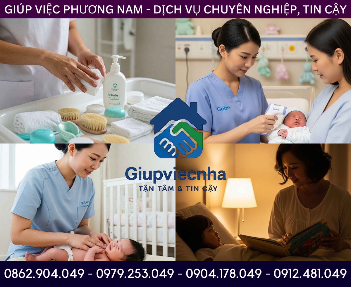 Đáp ứng mọi nhu cầu: Dịch vụ tắm bé sơ sinh, chăm sóc em bé tại Thủ Dầu Một chuyên sâu