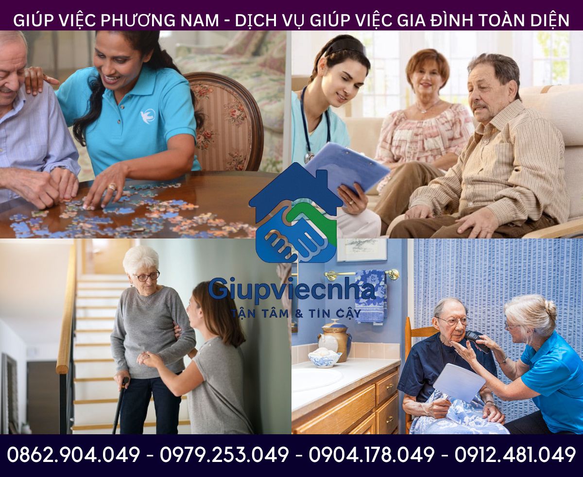 Nhân viên chuyên môn cao: Thuê người chăm sóc người cao tuổi Quận 4 có đào tạo bài bản