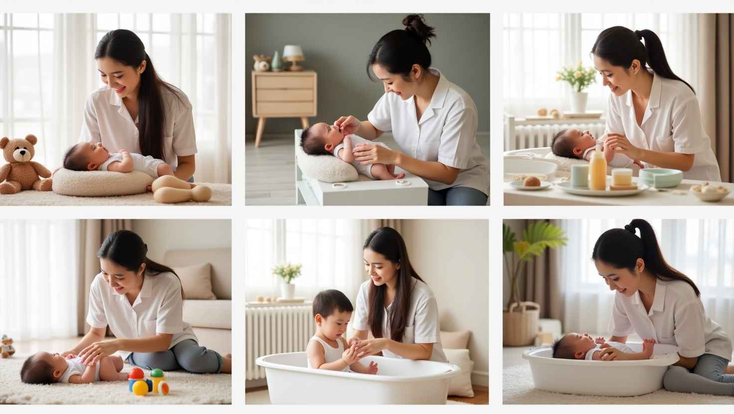 Giải pháp tối ưu: Cần người chăm sóc em bé Thủ Dầu Một theo giờ hoặc ở lại
