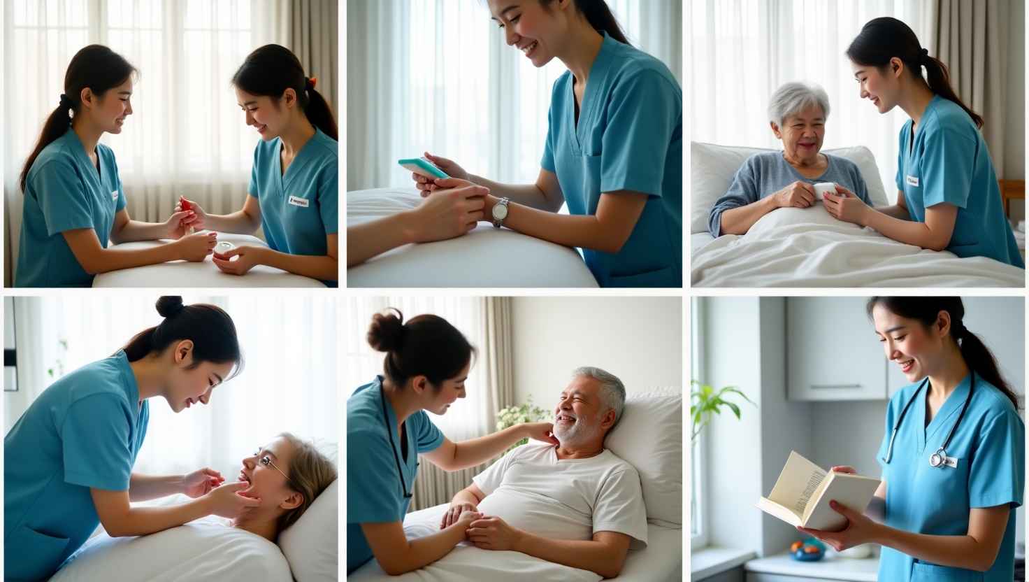 Chuyên môn y tế vững vàng: Chăm sóc bệnh nhân tại Đắk Nông được đào tạo y tá