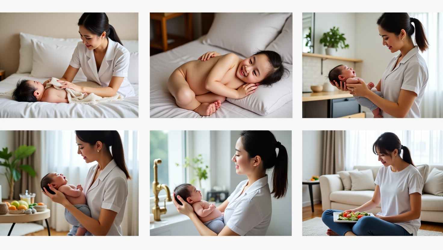 Theo dõi sức khỏe chuyên sâu: Chăm sóc mẹ và bé sau sinh chuyên nghiệp Đồng Xoài