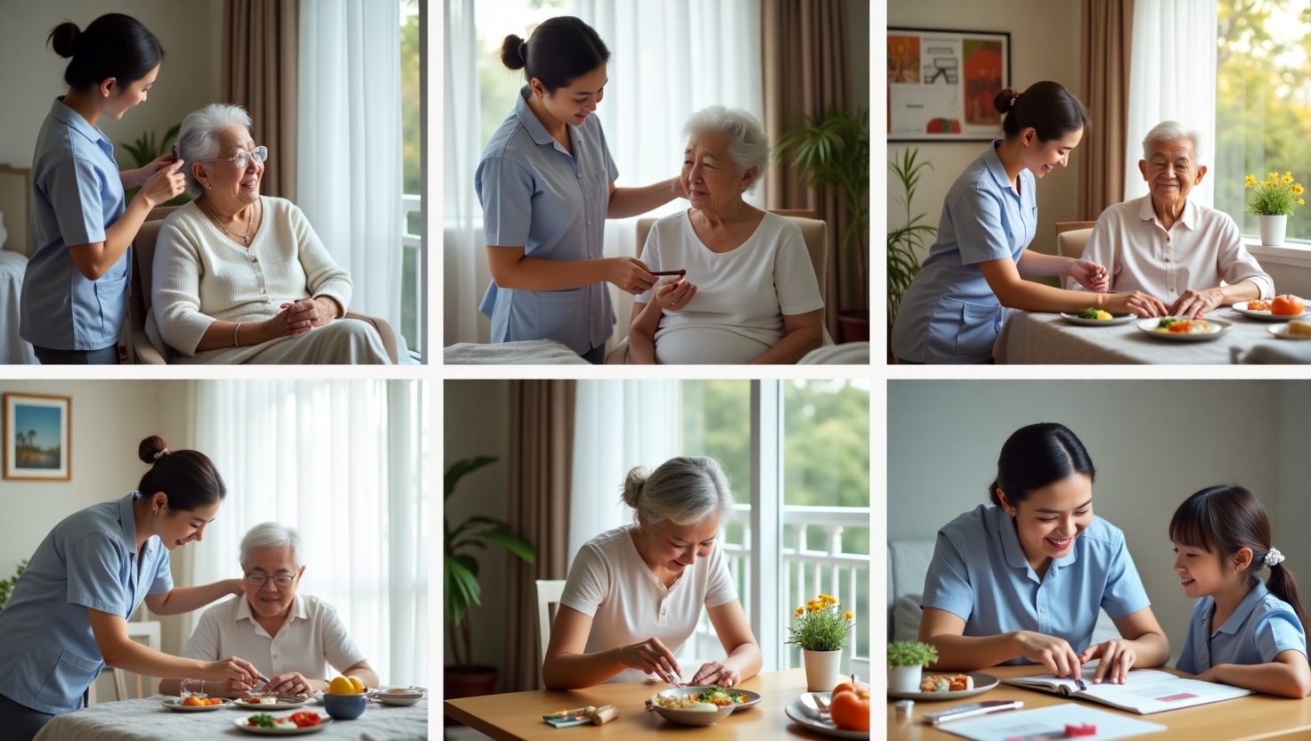 Đồng hành tinh thần: Chăm sóc người cao tuổi tại Hóc Môn tận tâm