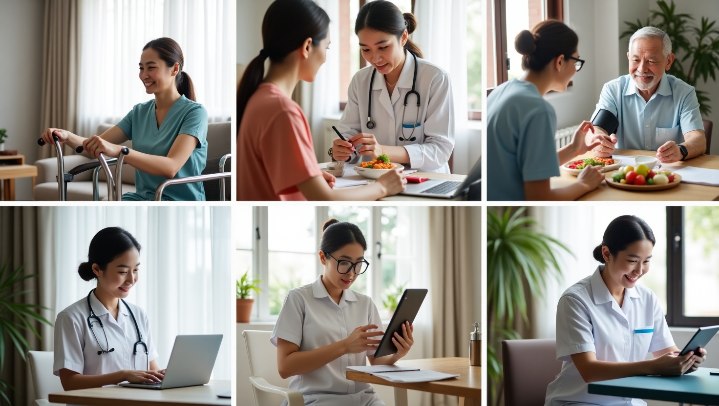 Theo dõi sức khỏe định kỳ: Chăm sóc người cao tuổi tại nhà ở Huyện Bình Chánh an toàn, khoa học