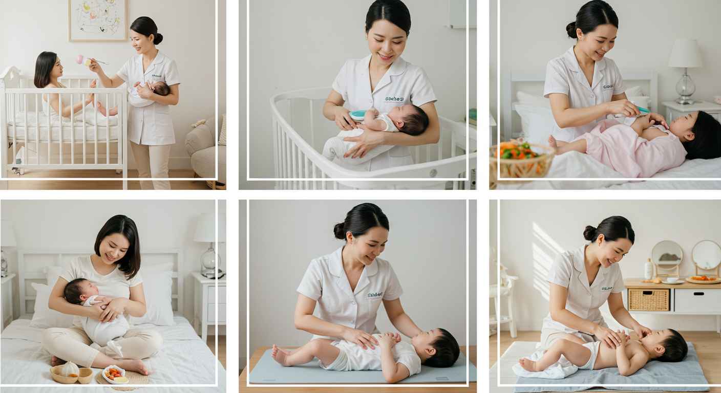 Hỗ trợ toàn diện sau sinh: Công ty chăm sóc mẹ và bé tại Nghệ An uy tín