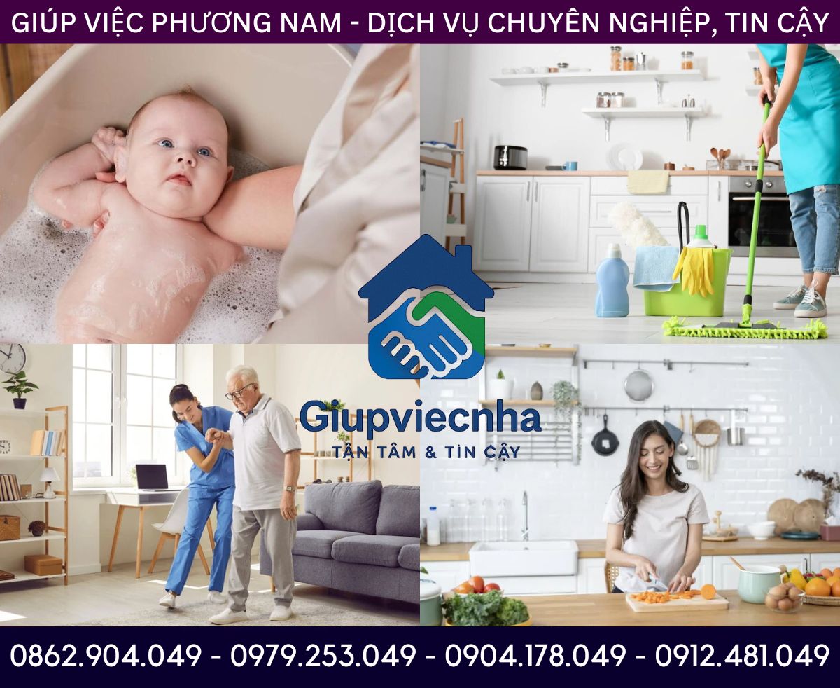 Dịch vụ đa dạng: Giúp việc theo giờ và ăn ở lại tại Bình Thạnh
