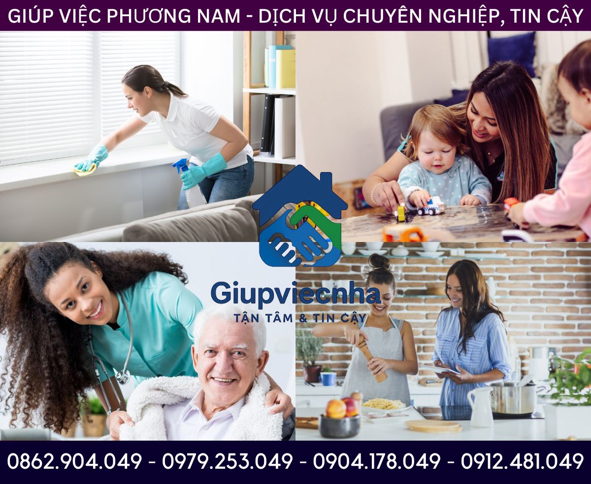 Tuyển chọn kỹ lưỡng: Dịch vụ giúp việc nhà Quận Tân Phú uy tín