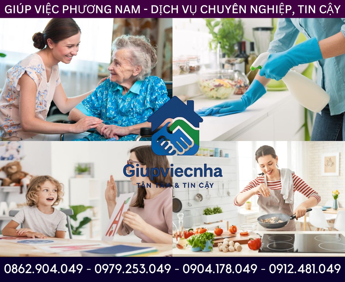 Hỗ trợ linh hoạt: Tìm giúp việc ăn ở lại tại Quận Tân Phú