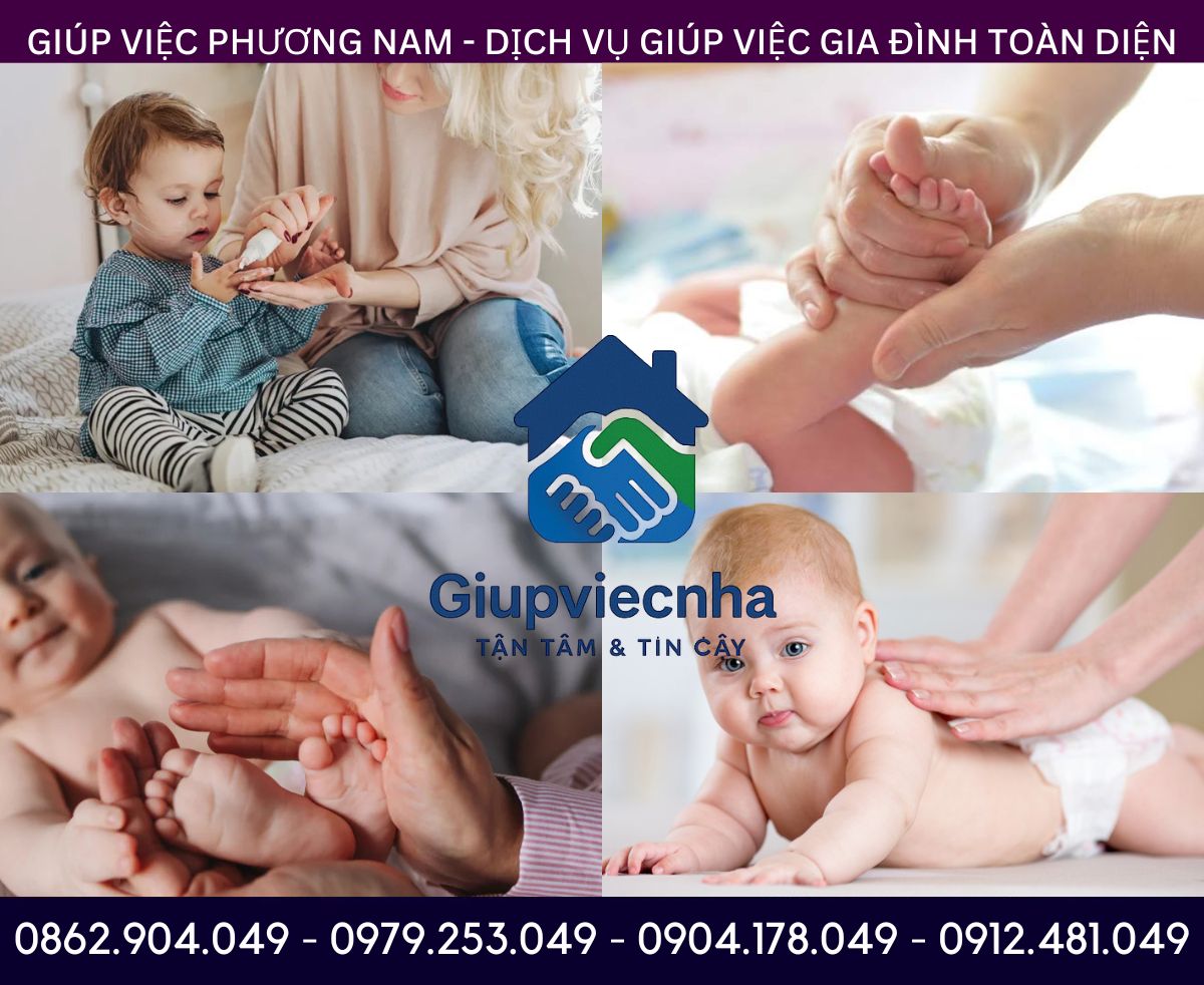 Dịch vụ đa dạng: Dịch vụ chăm sóc em bé Quận 9