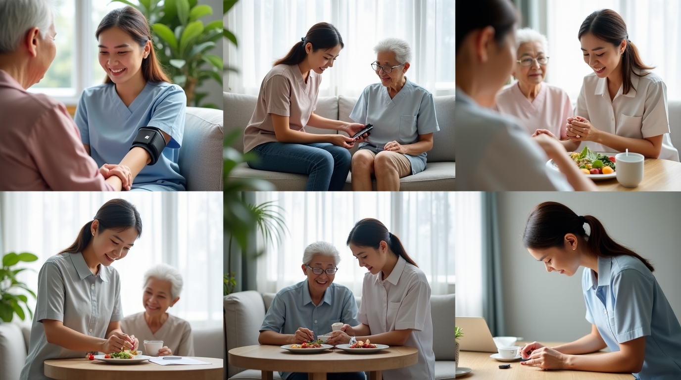 Đáp ứng linh hoạt lịch trình gia đình: Dịch vụ chăm sóc ông bà ngày tết tại TPHCM