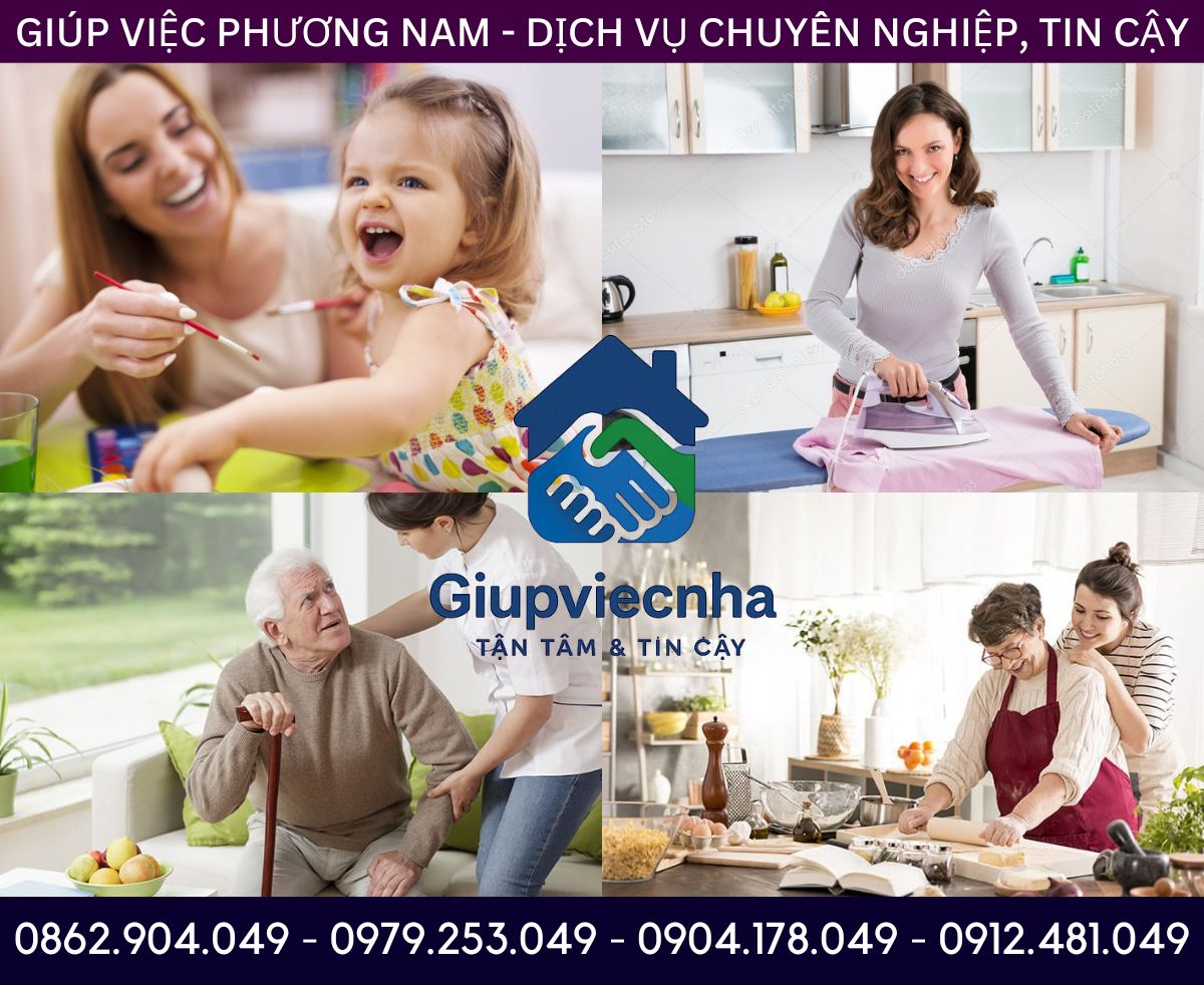 Kinh nghiệm lâu năm: Giúp việc ăn ở lại tại Hóc Môn