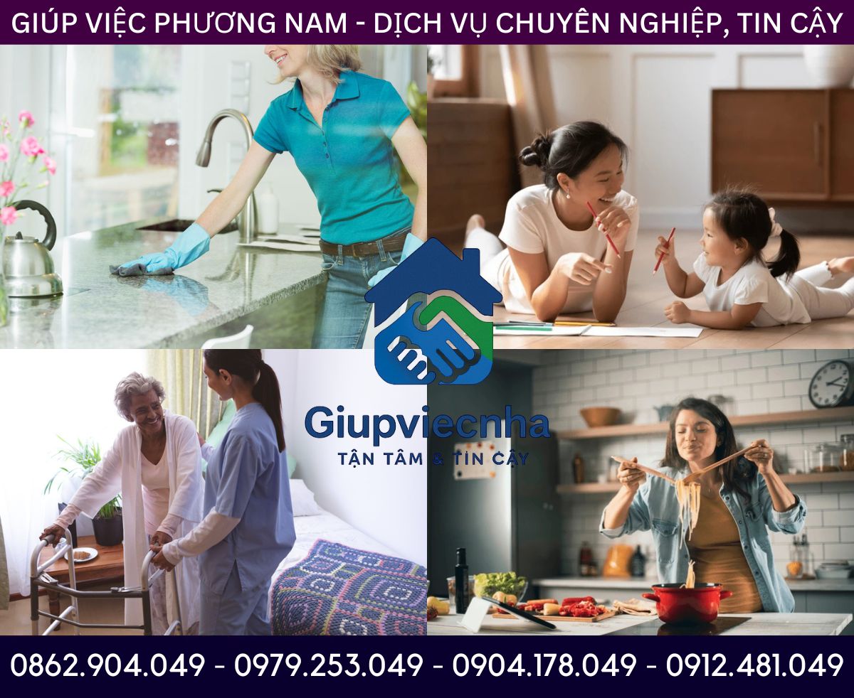 Dịch vụ linh hoạt: Giúp việc nhà theo giờ tại Quận Bình Thạnh