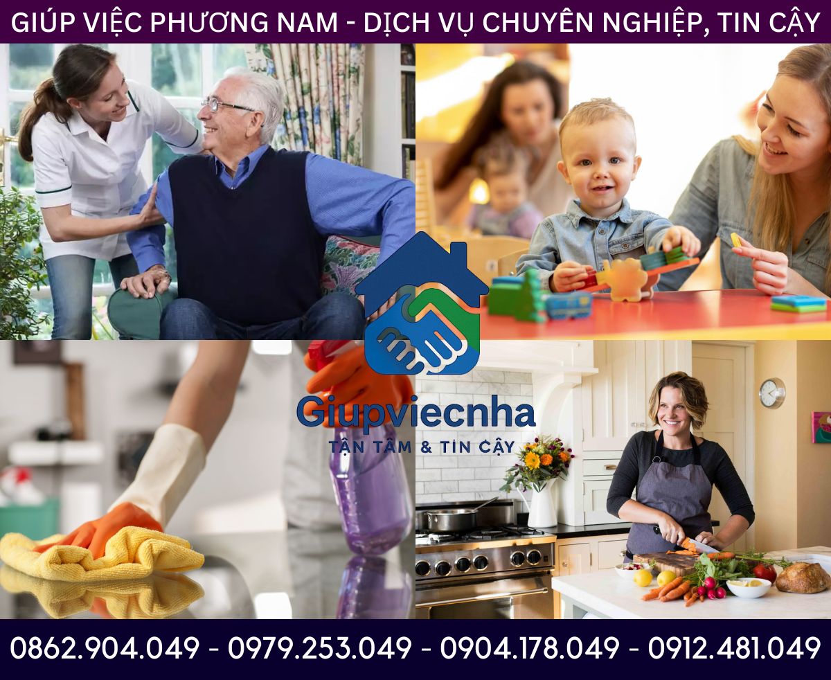 Hỗ trợ nhanh chóng: Tìm giúp việc bao ăn ở trong ngày
