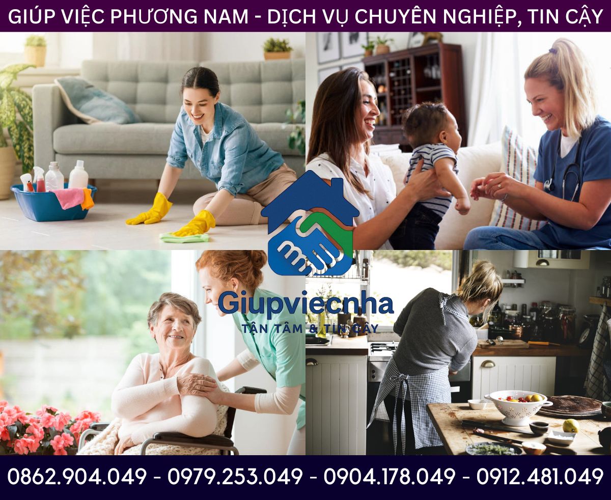 Lý lịch rõ ràng: Tìm người giúp việc nhanh Quận 12