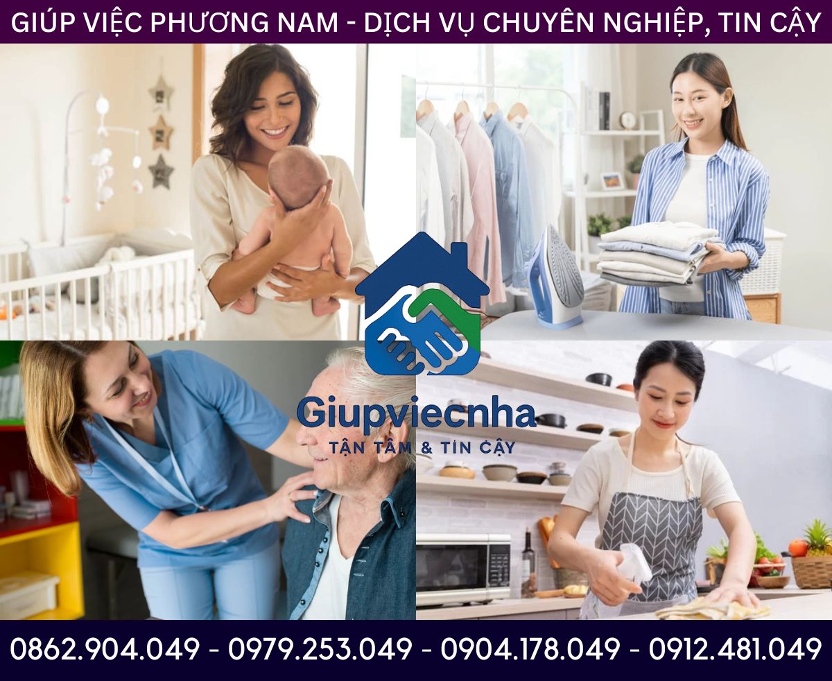 Kinh nghiệm lâu năm: Giúp việc ăn ở lại đáng tin cậy Bình Thạnh