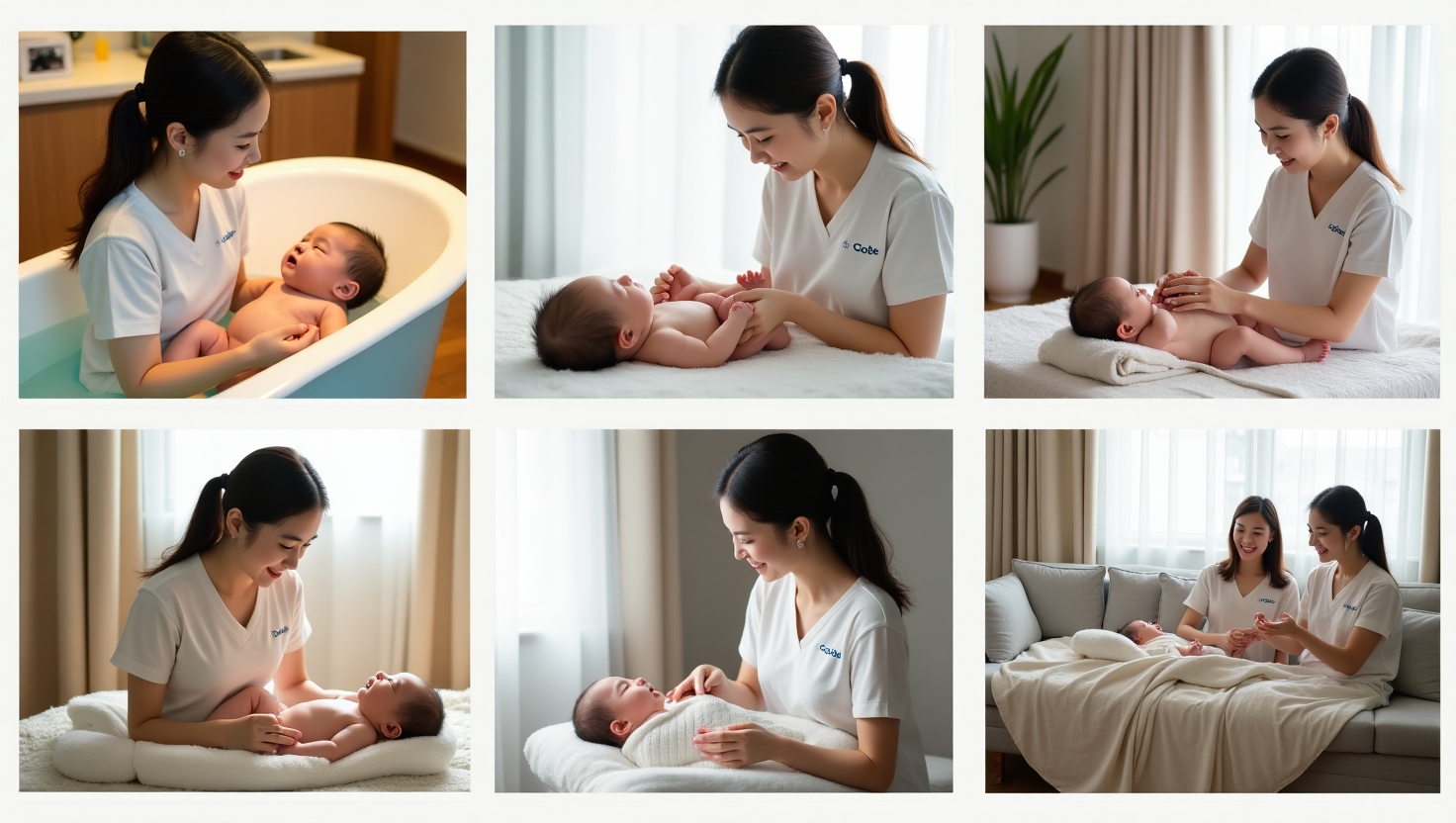 Phù hợp cho phụ huynh bận rộn: Dịch vụ tắm bé tại nhà Hóc Môn an toàn