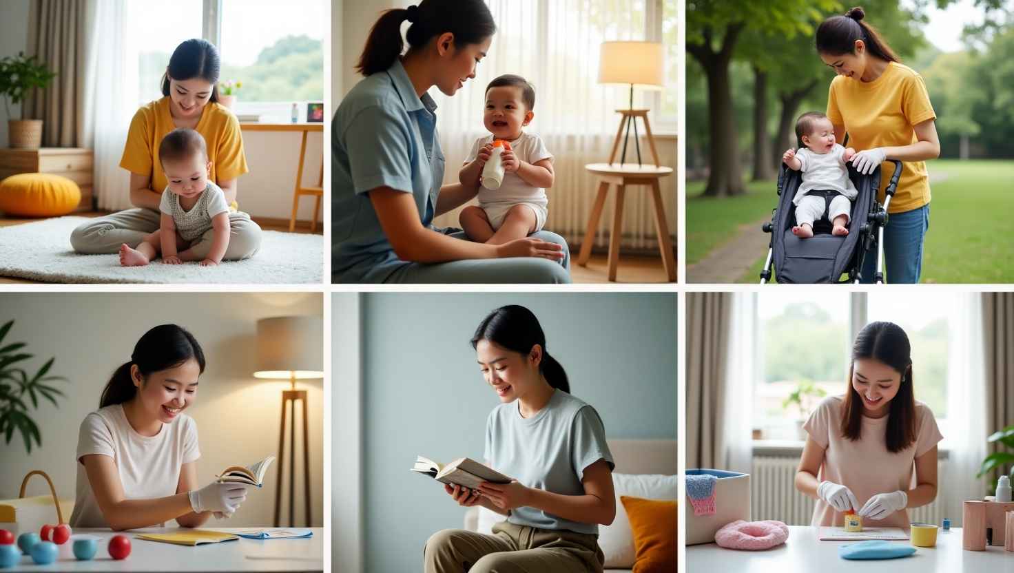 Dịch vụ trông bé tại Phúc Yên cho gia đình cần hỗ trợ dài hạn