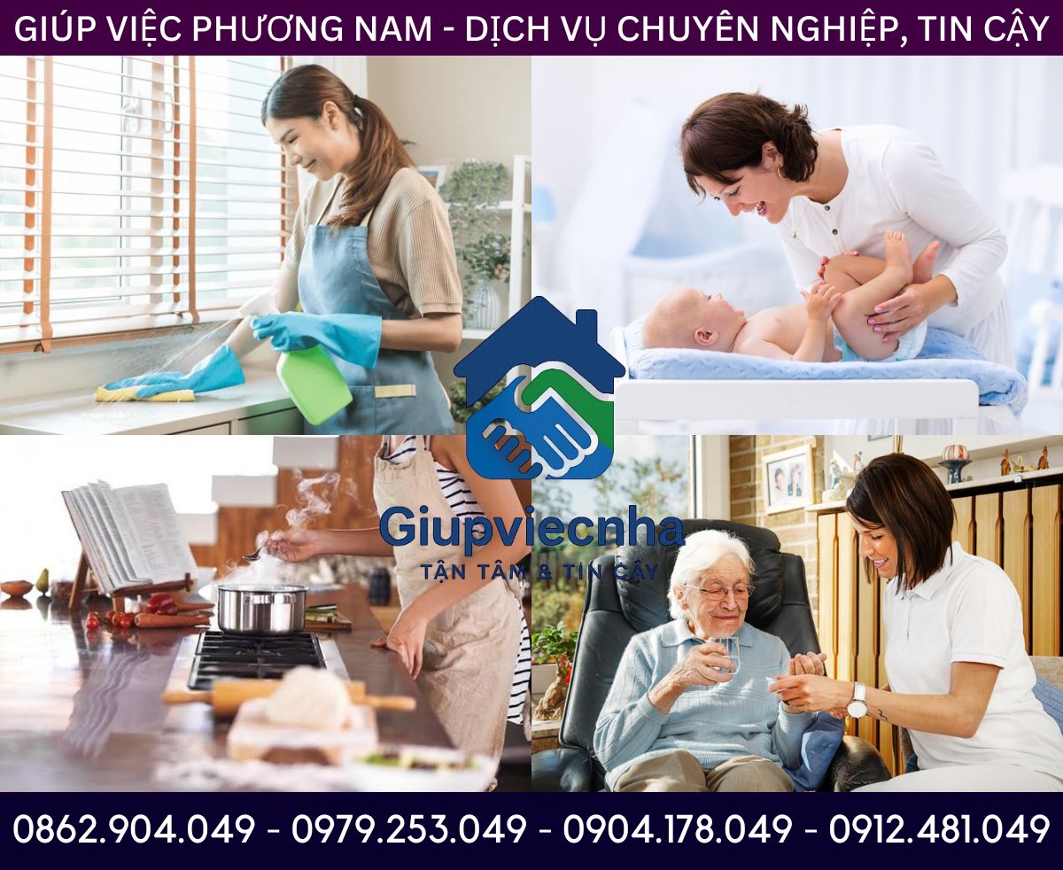 Đào tạo bài bản: Giúp việc nhà được huấn luyện Quận 1