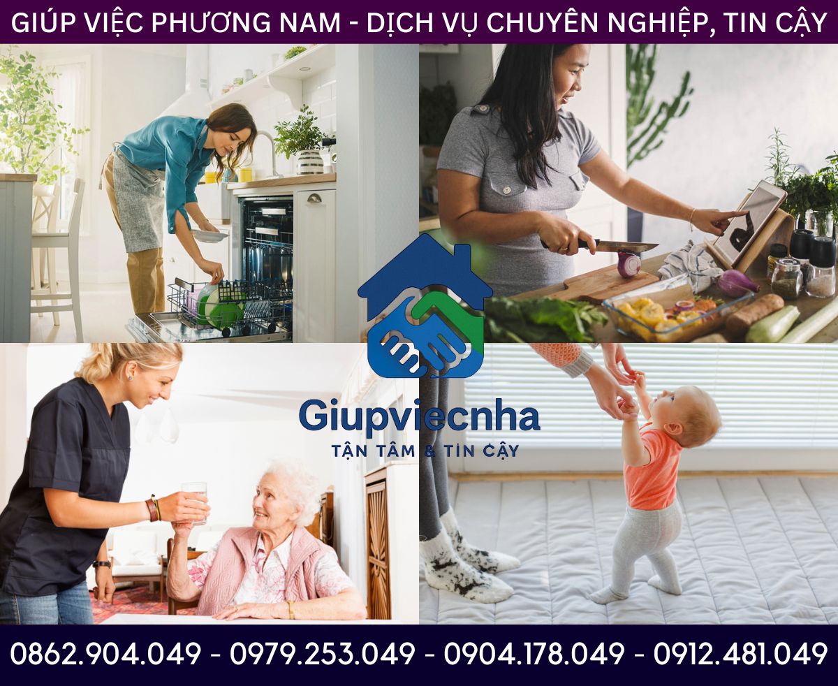 Phù hợp nhu cầu: Dịch vụ giúp việc nhà trọn gói Bình Chánh
