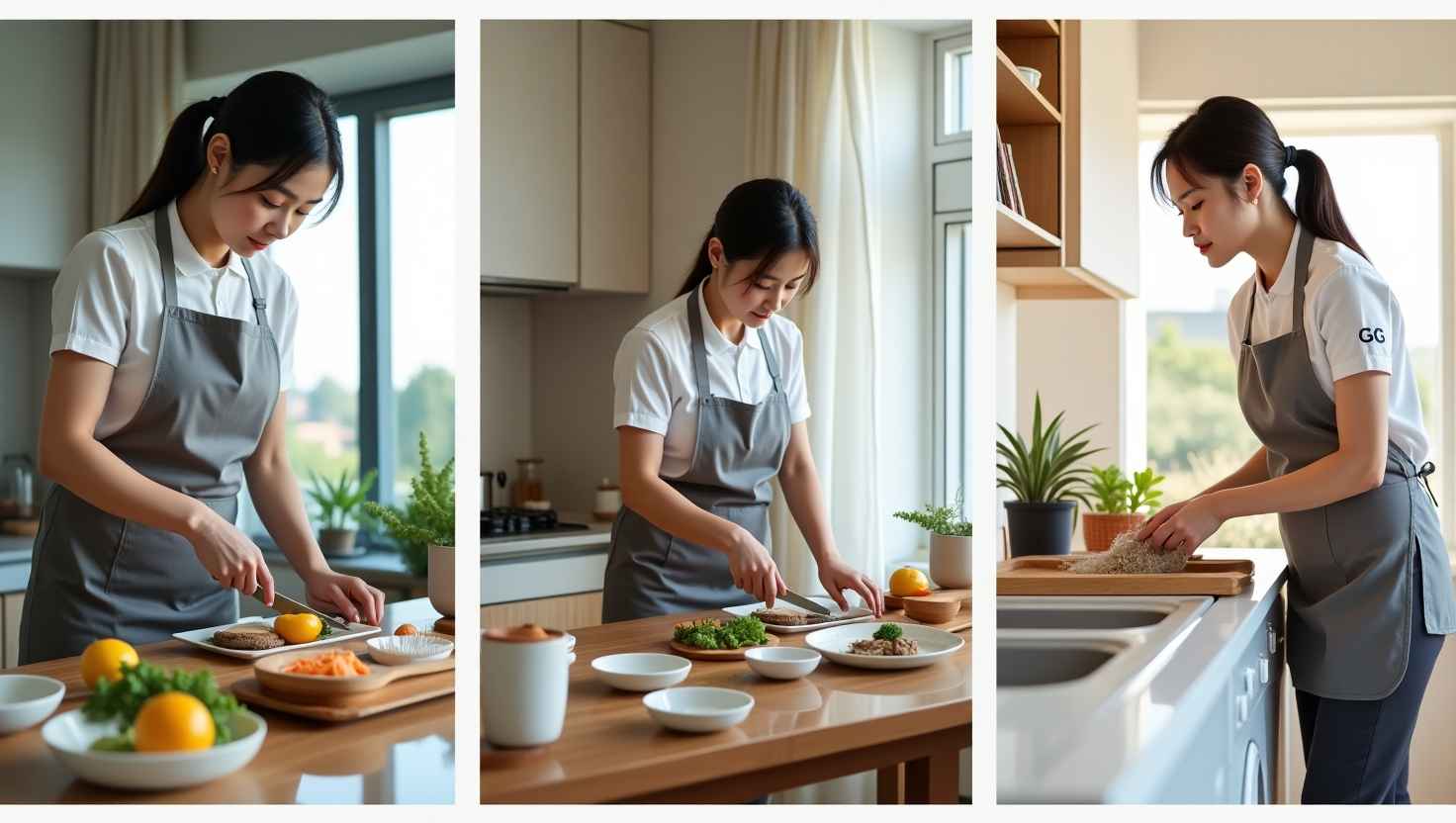 Thái độ tận tâm - Giao tiếp lịch sự: Giúp việc nhà tại Vĩnh Phúc được đào tạo bài bản