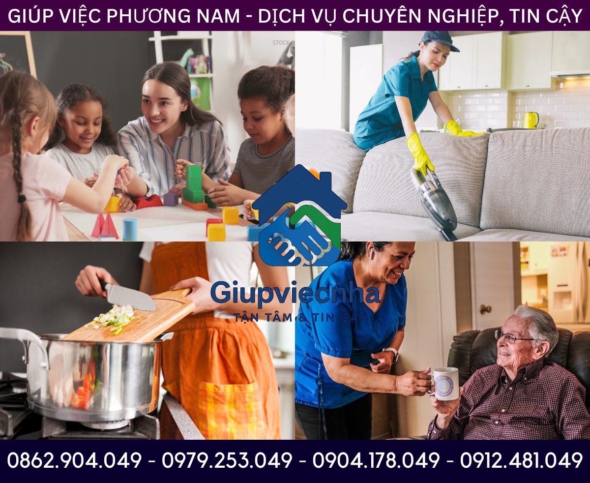 Kinh nghiệm đảm bảo: Giúp việc ăn ở lại Quận 7