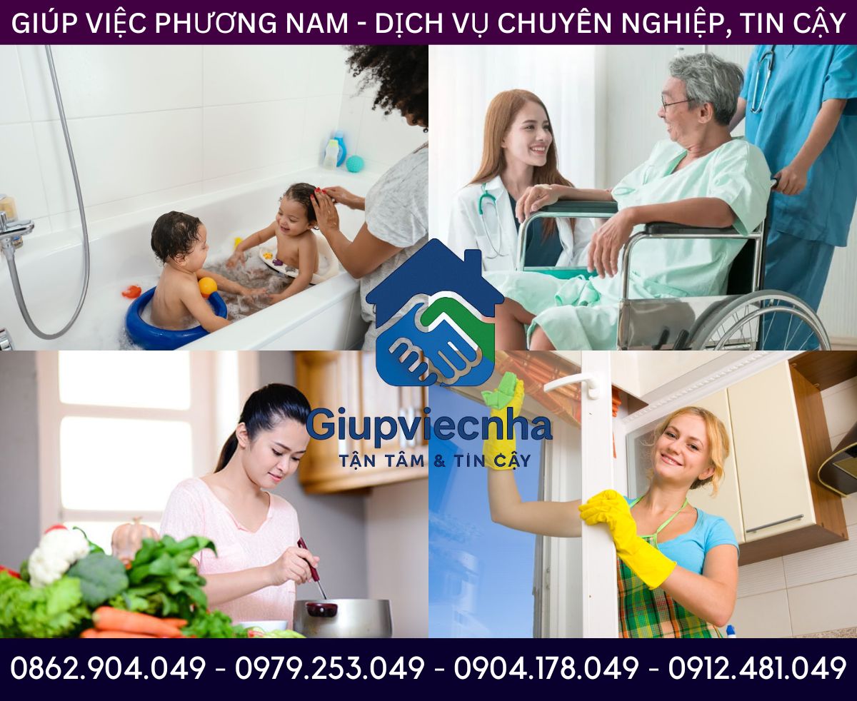 Kinh nghiệm thực tế: Giúp việc nhà ăn ở lại Bình Chánh