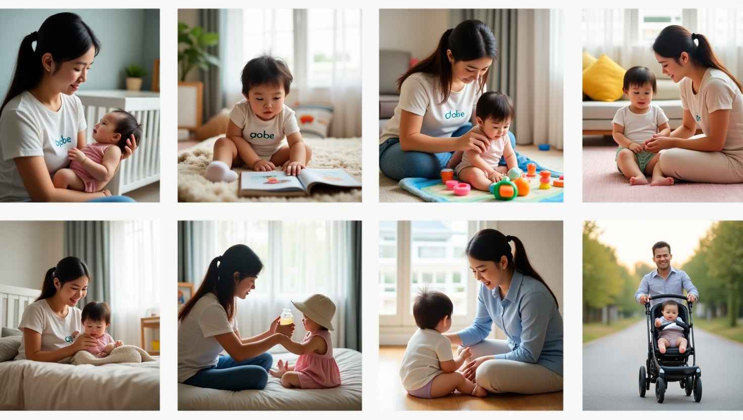 Ứng xử nhẹ nhàng, kiên nhẫn: Người giữ bé tại nhà ở Quảng Nam thân thiện, yêu trẻ