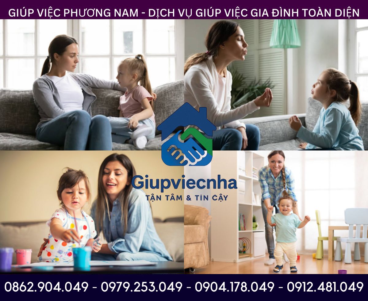 Dịch vụ đa dạng: Giữ trẻ kiêm giúp việc