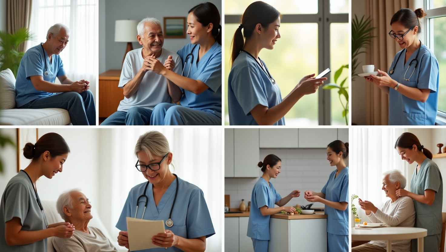 Dịch vụ 24/7: Thuê dịch vụ chăm sóc người già tại nhà ở Vĩnh Yên mọi lúc, mọi nơi