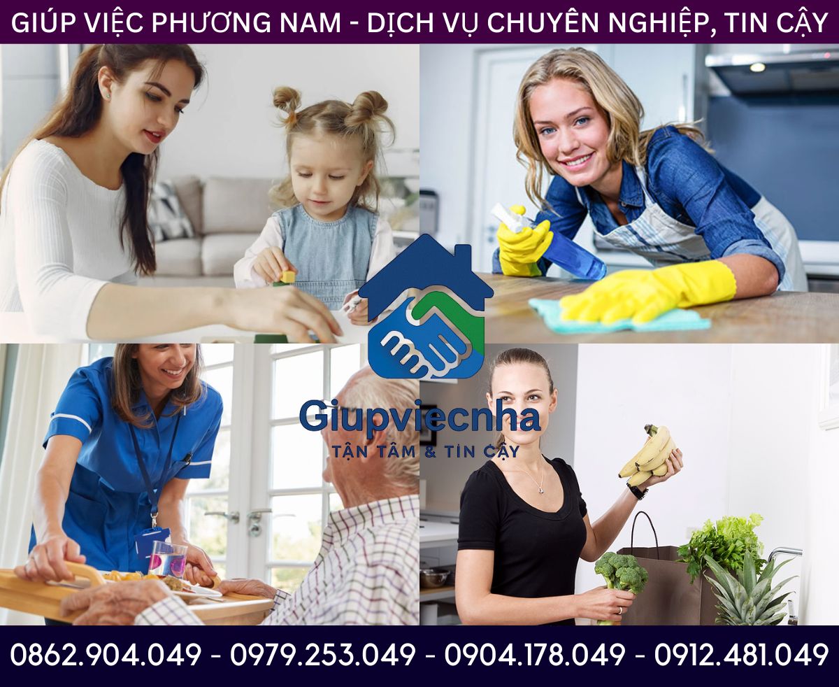 Tuyển chọn kỹ lưỡng: Dịch vụ giúp việc nhà uy tín tại Bình Chánh