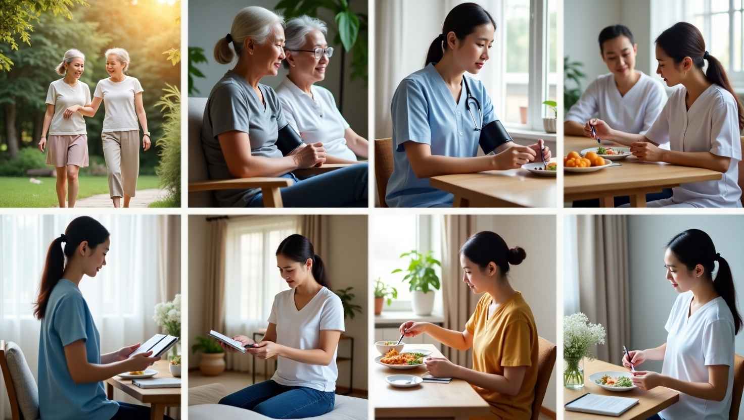 Hồ sơ rõ ràng: Thuê người chăm sóc người cao tuổi tại Bắc Giang có lý lịch rõ ràng