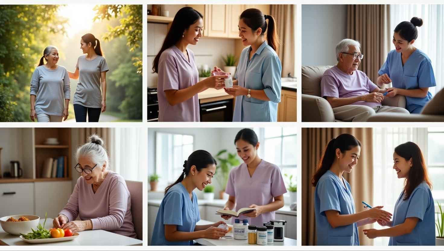 Hợp đồng minh bạch: Thuê người chăm sóc người già tại nhà ở Quảng Ninh rõ ràng, không phát sinh