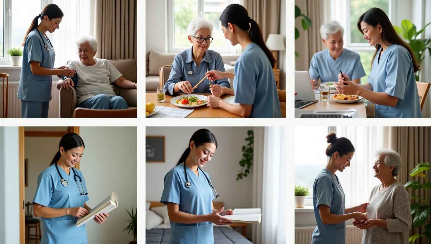 Linh hoạt thời gian: Thuê người trông người già tại Bình Phước theo giờ hoặc theo ca