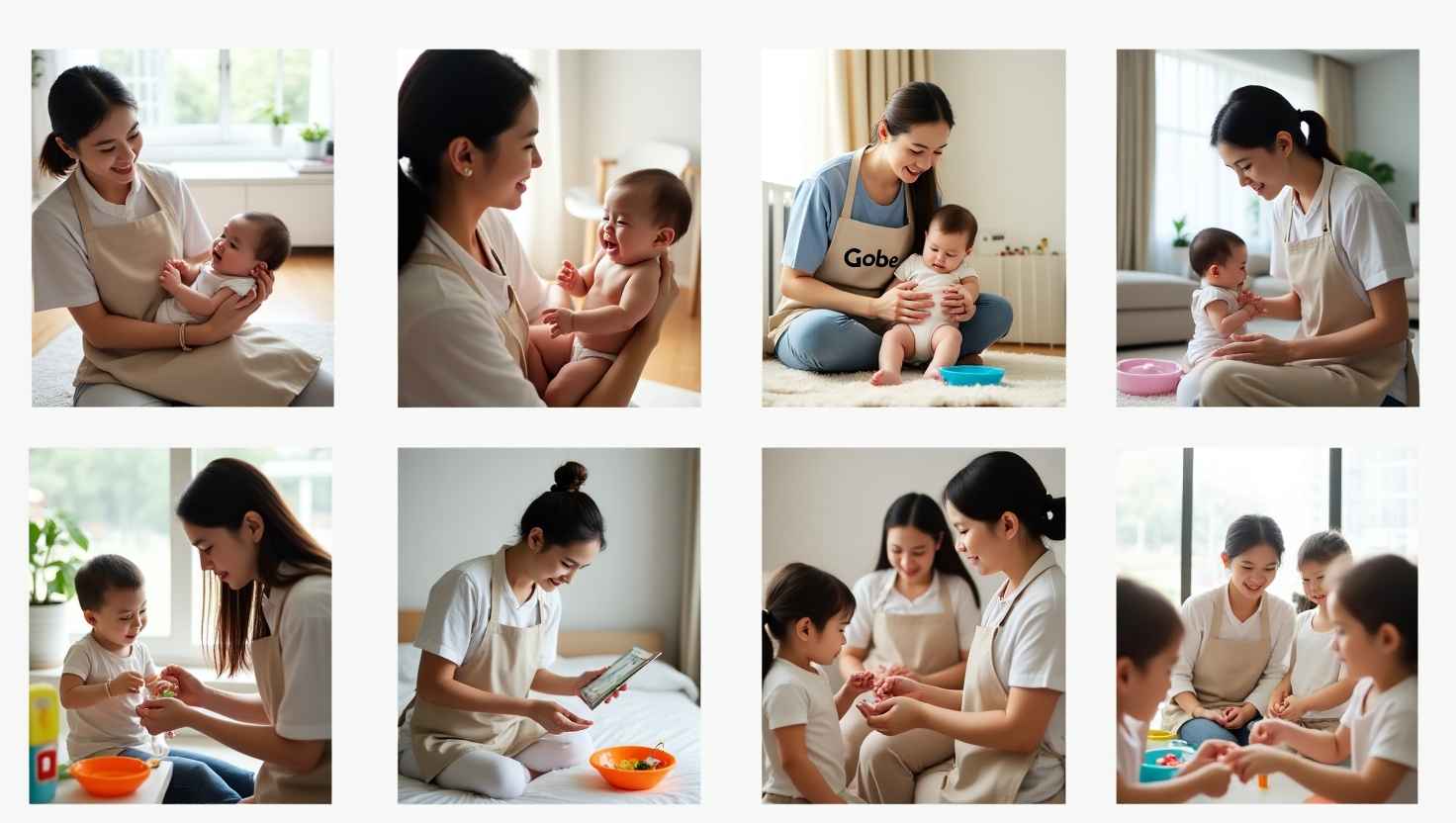 Phù hợp đa nhu cầu: Thuê người trông trẻ tại nhà Quy Nhơn dài hạn