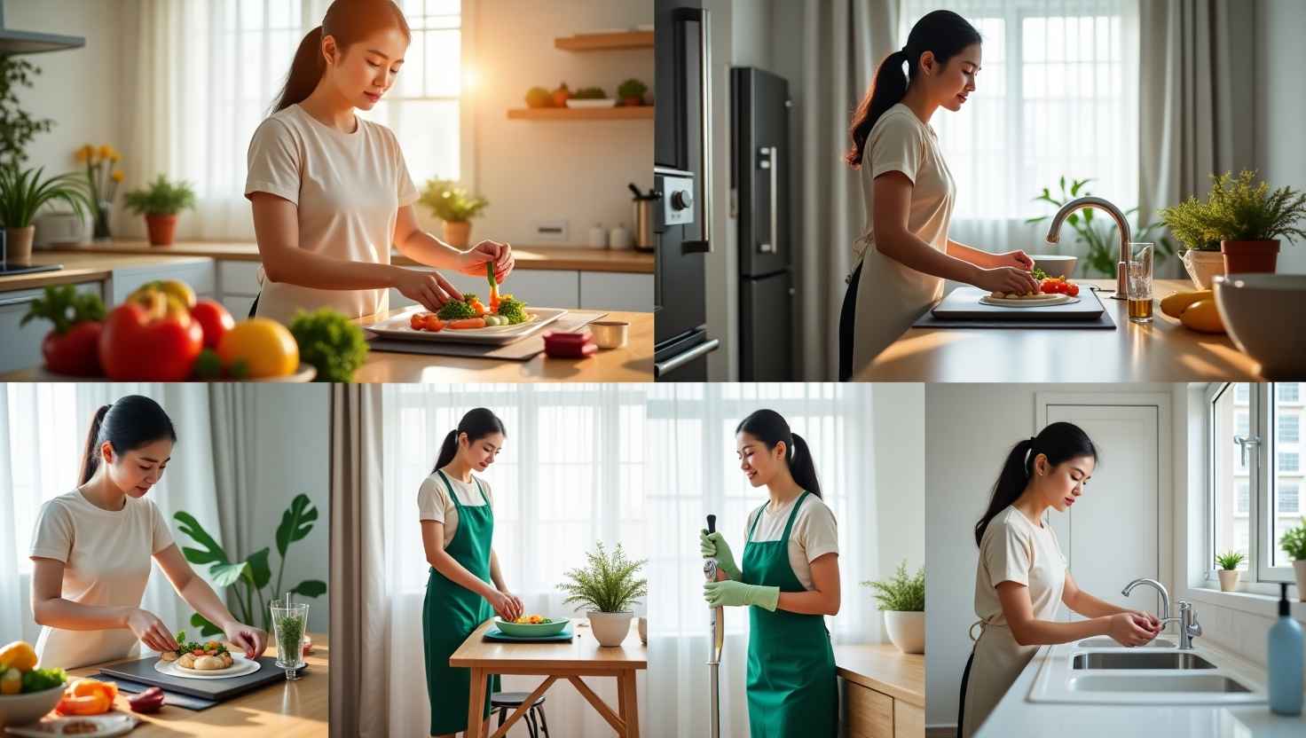 Bảo hành dịch vụ: Tìm dịch vụ giúp việc nhà nấu ăn tại Pleiku kèm chính sách đổi người miễn phí