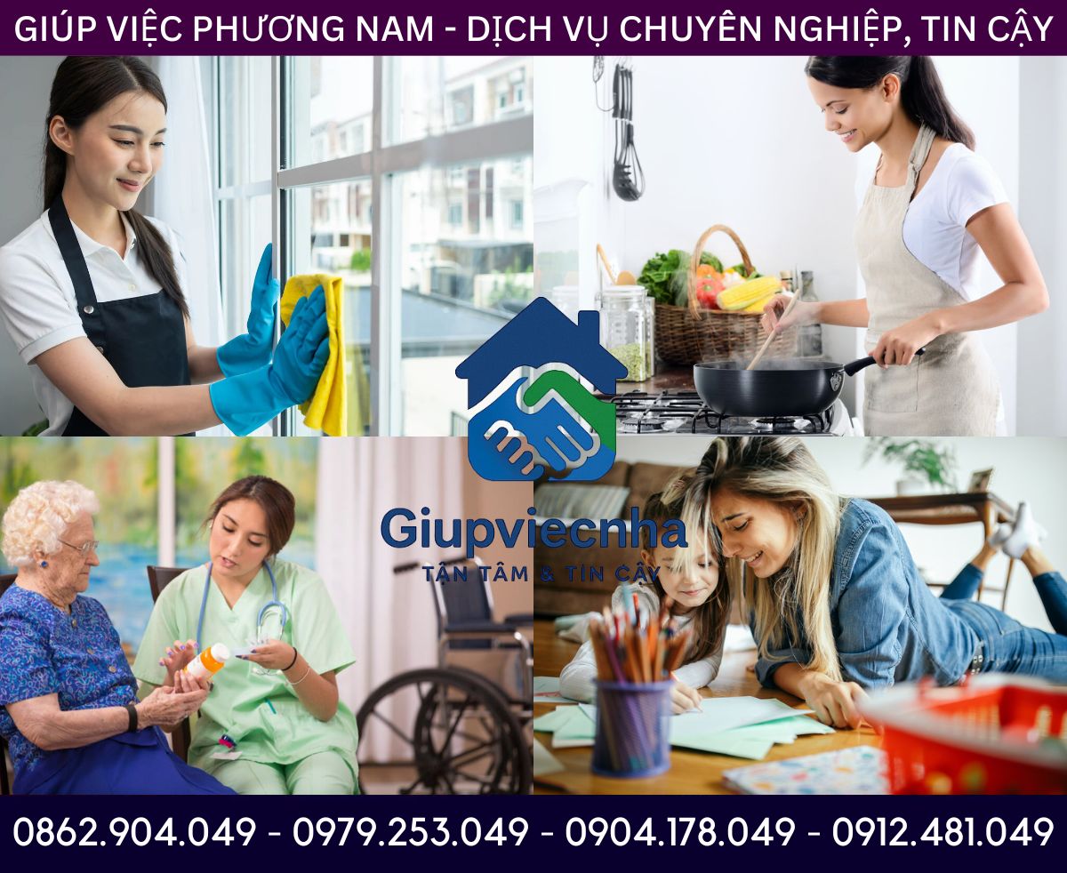 Hồ sơ rõ ràng: Tuyển giúp việc nhà đáng tin Quận 4