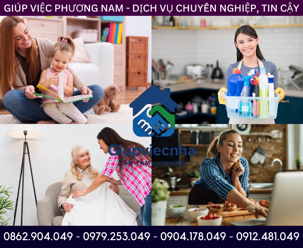 Phù hợp nhu cầu: Thuê giúp việc nhà Quận Tân Phú theo giờ giá tốt