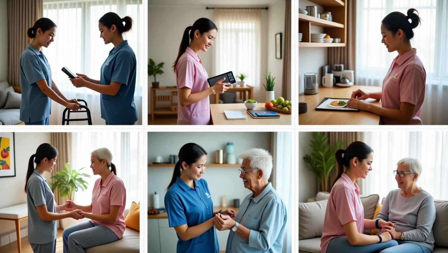 Chăm sóc toàn diện: Tìm người chăm người già tại nhà Biên Hòa có kỹ năng chuyên môn