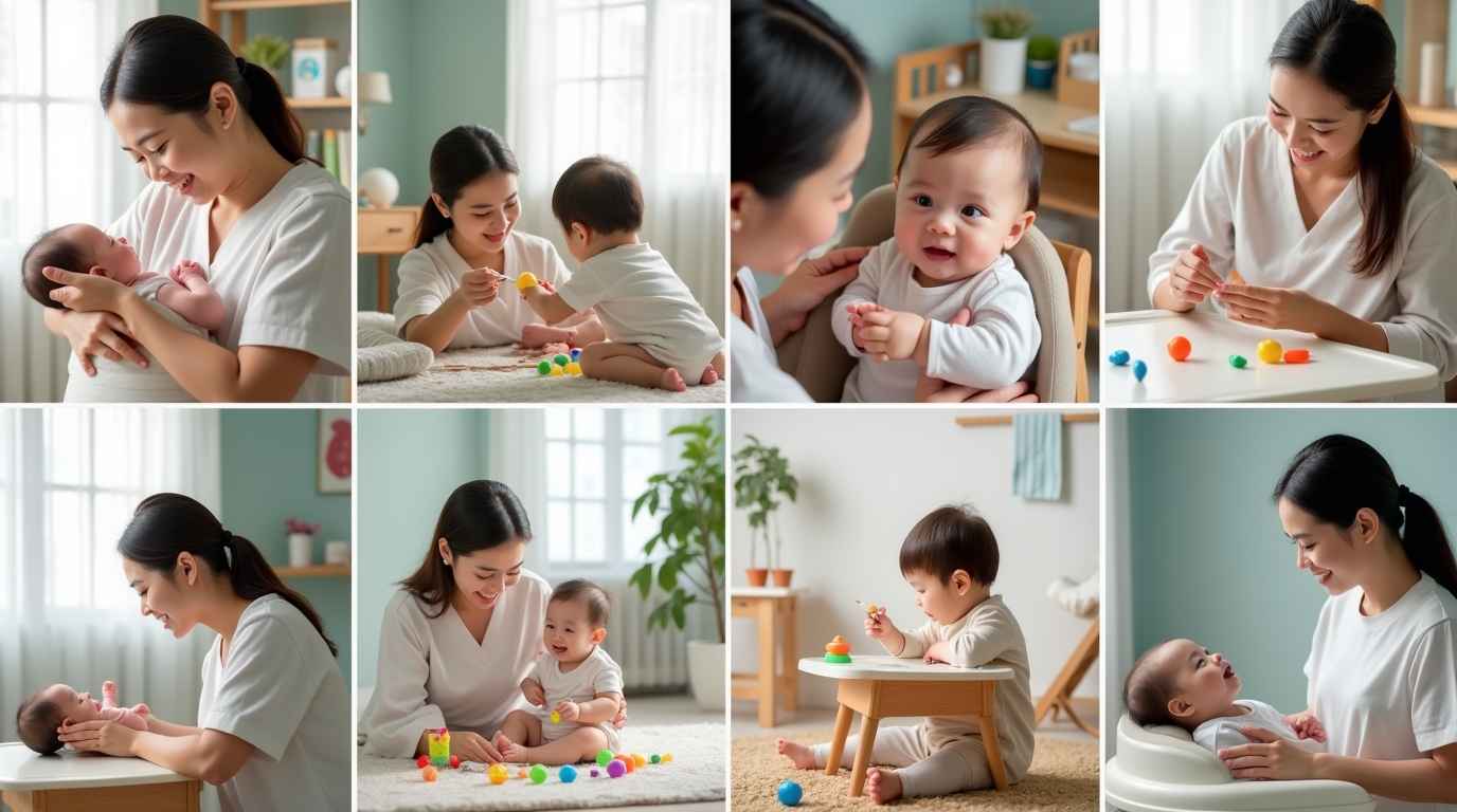 Đảm bảo an toàn: Tìm người chăm sóc bé tại Hồng Ngự chuyên môn cao
