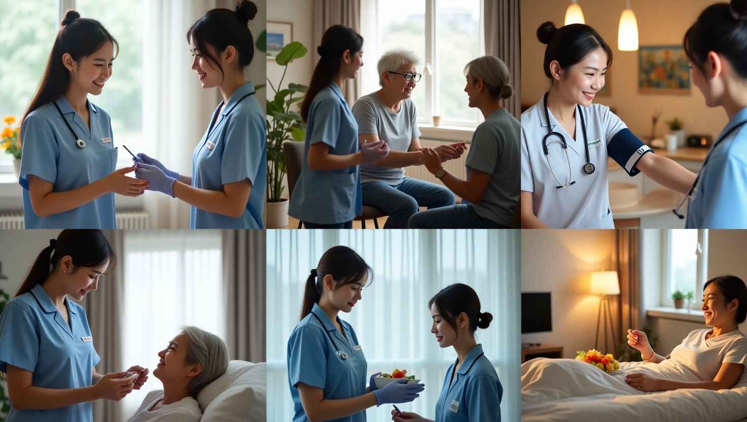 Báo cáo rõ ràng: Tìm người chăm sóc bệnh nhân tại Thuận An có cập nhật sức khỏe