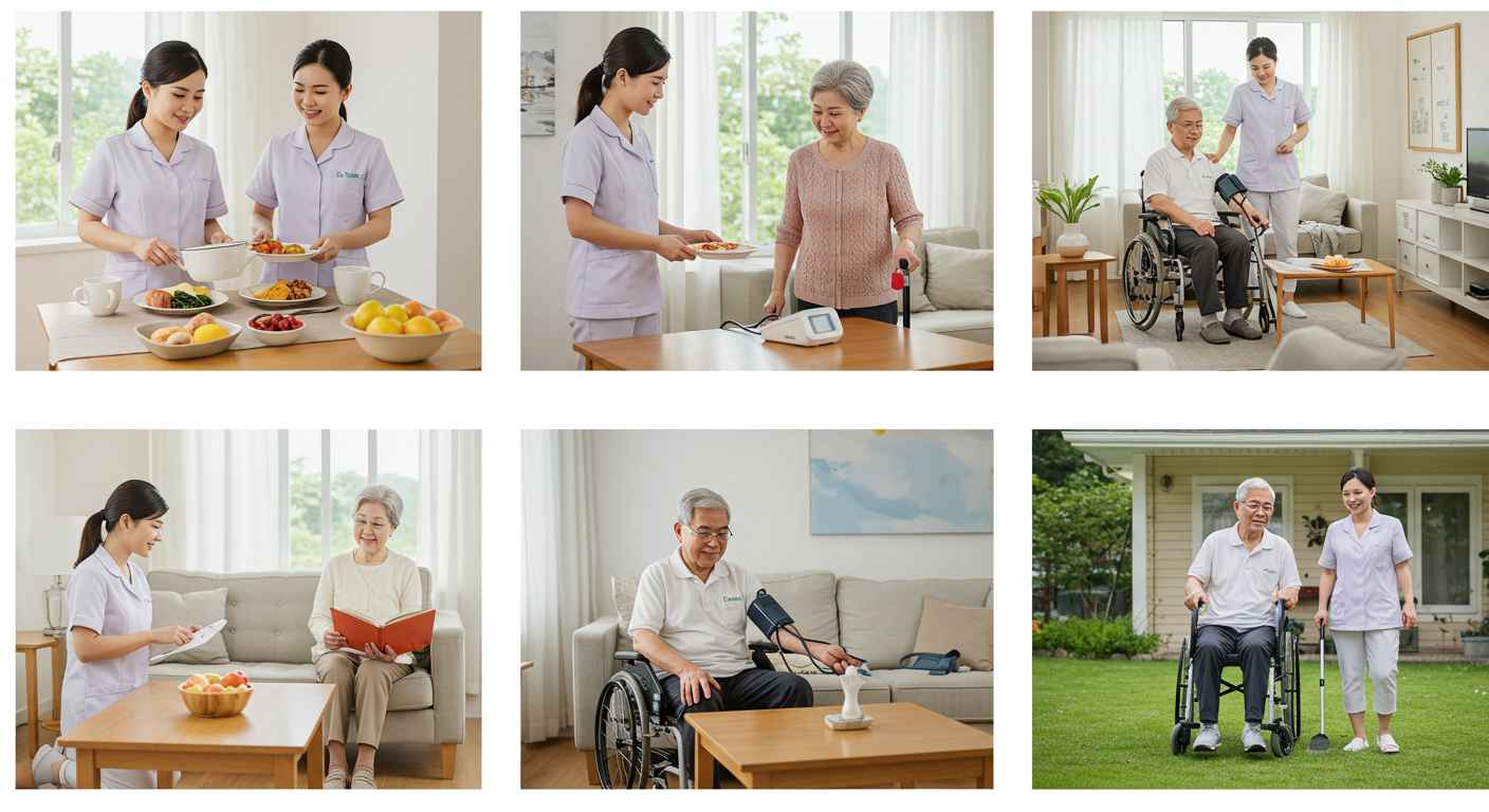 An tâm tuyệt đối: Tìm người chăm sóc người già tại nhà Vinh chuyên nghiệp