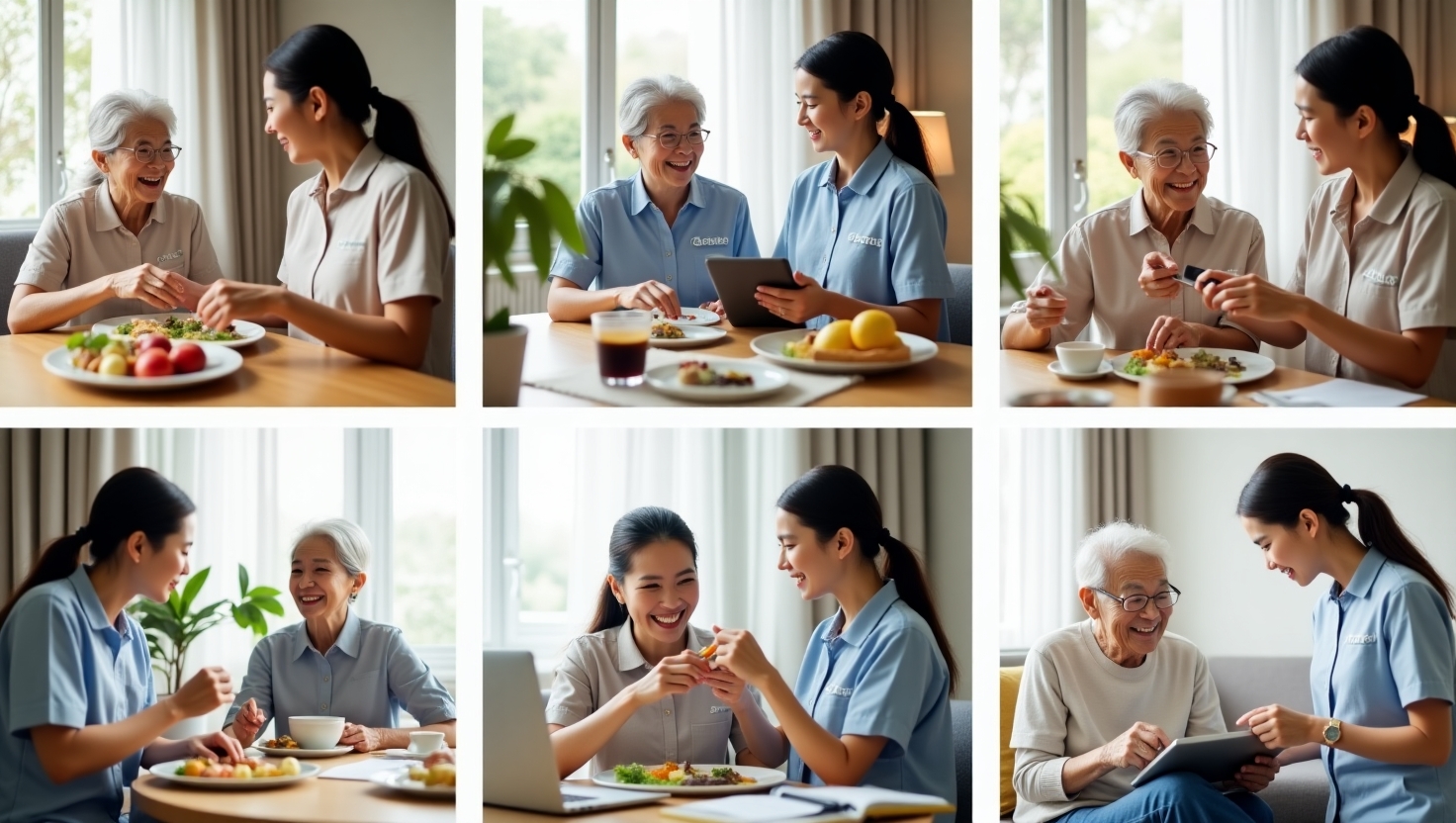 Dinh dưỡng hợp lý: Trung tâm chăm sóc người cao tuổi tại nhà Quận 5 hỗ trợ bữa ăn khoa học