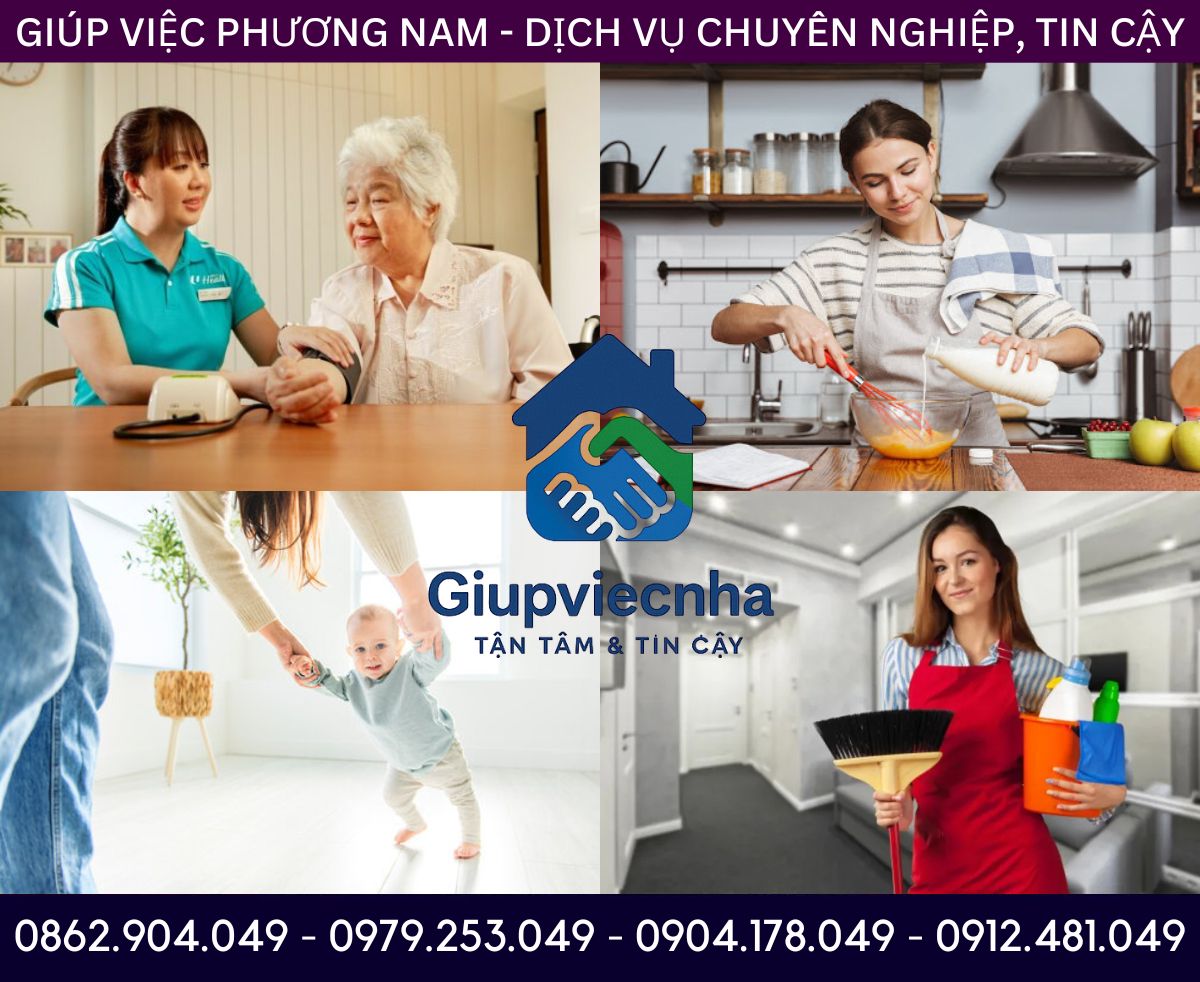Tuyển chọn cẩn thận: Giúp việc nhà Quận 1 uy tín