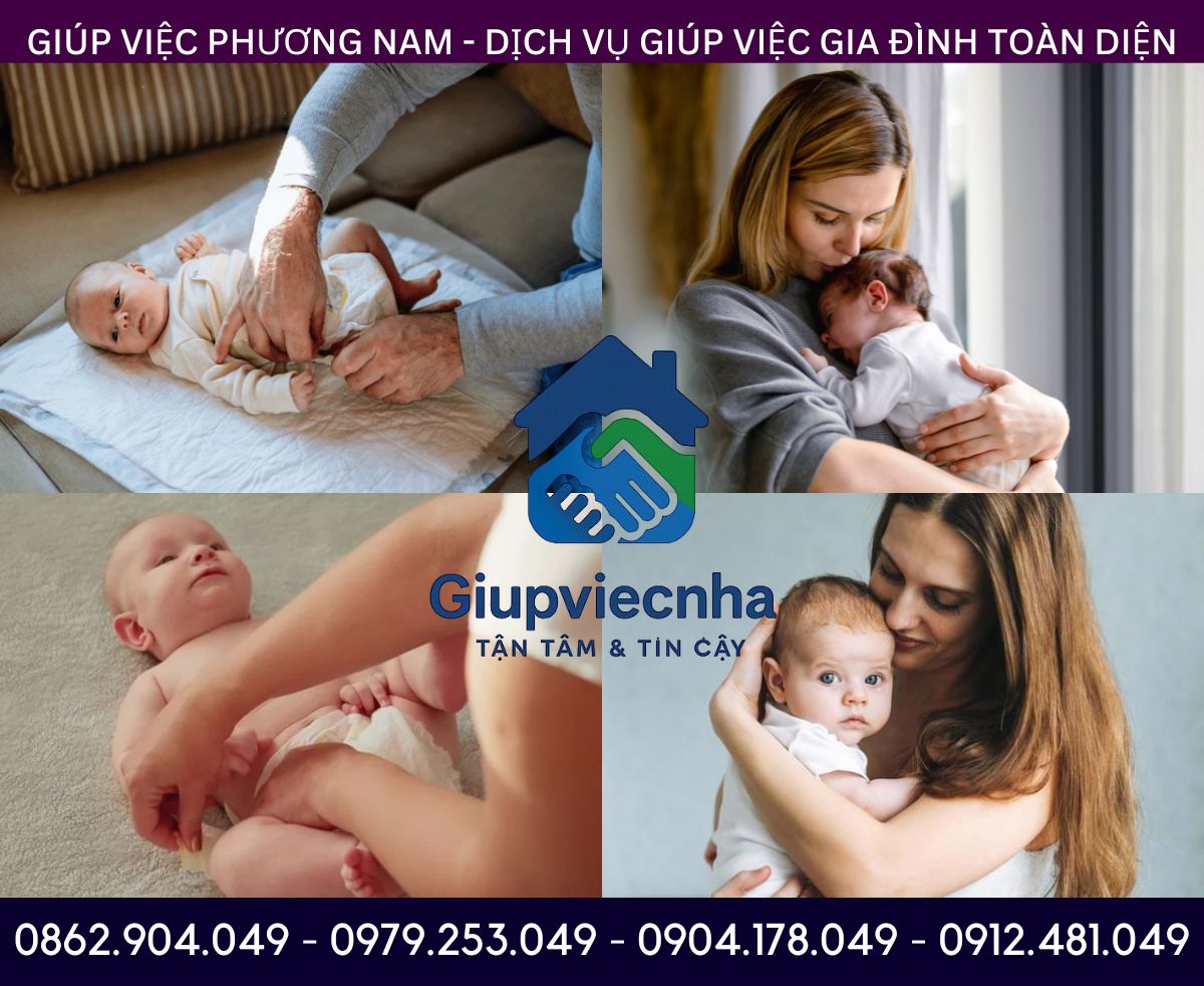 Nhân viên chuyên nghiệp: Dịch vụ tắm bé tại nhà Quận 8