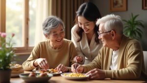 dịch vụ chăm sóc người già tại nhà