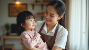 dịch vụ trông trẻ tại nhà